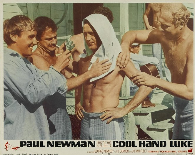 Nieugięty Luke - Lobby karty - Paul Newman