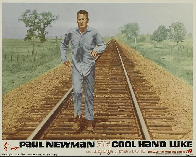 Nieugięty Luke - Lobby karty - Paul Newman