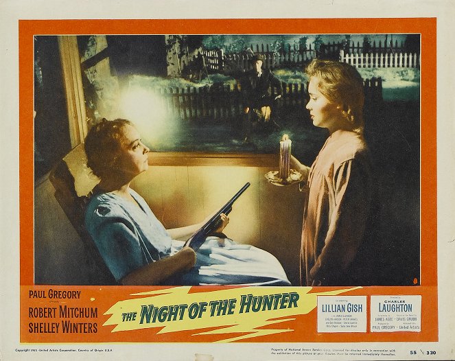 The Night of the Hunter - Lobby Cards - Lillian Gish, Shelley Winters