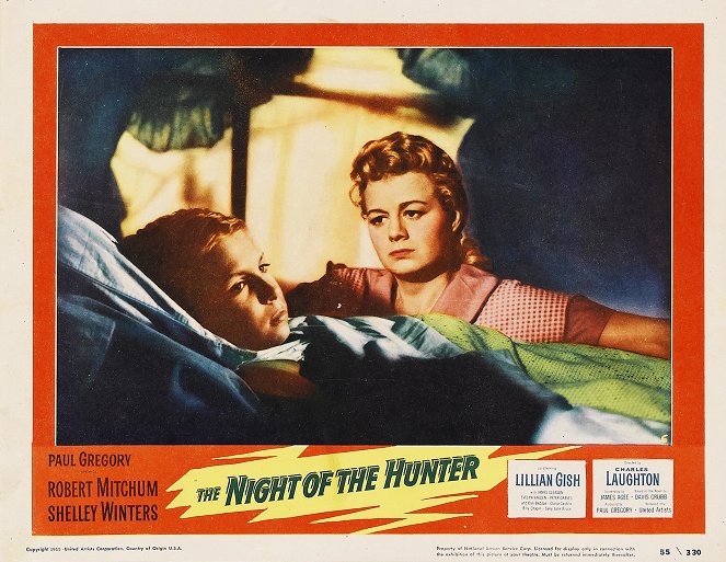 The Night of the Hunter - Lobby Cards - Shelley Winters