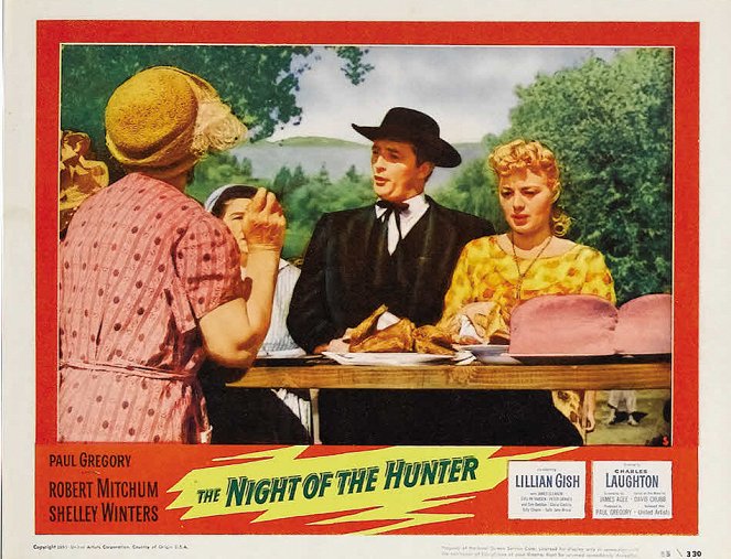 The Night of the Hunter - Lobby Cards - Robert Mitchum, Shelley Winters