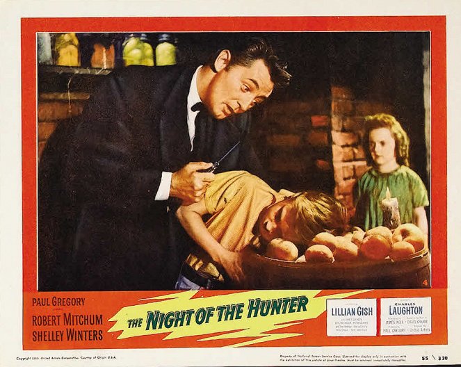 The Night of the Hunter - Lobby Cards - Robert Mitchum