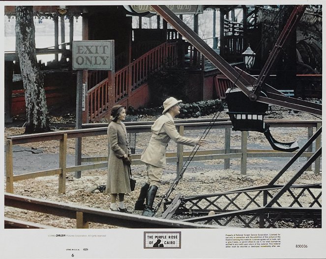 The Purple Rose of Cairo - Lobby Cards - Mia Farrow, Jeff Daniels