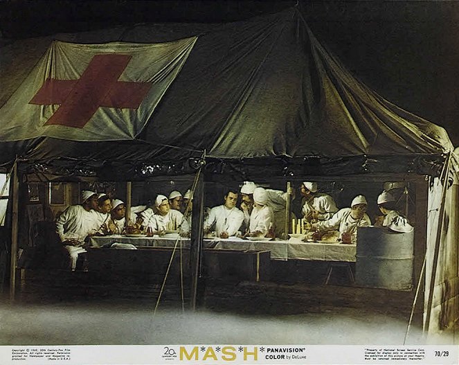 M.A.S.H. - Fotocromos - John Schuck, Elliott Gould, Gary Burghoff