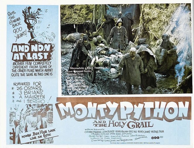 Monty Python, sacré Graal - Cartes de lobby