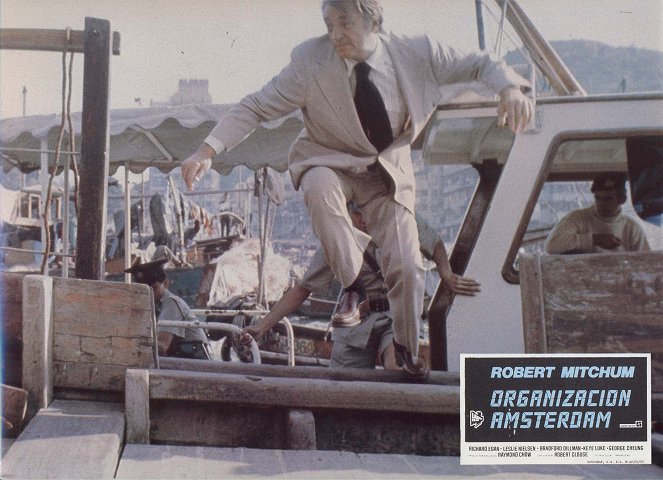 The Amsterdam Kill - Lobbykaarten - Robert Mitchum