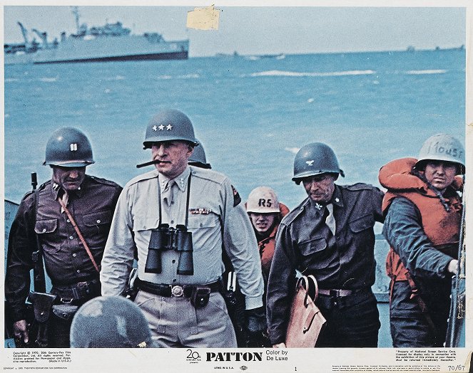 Patton - Cartes de lobby - George C. Scott
