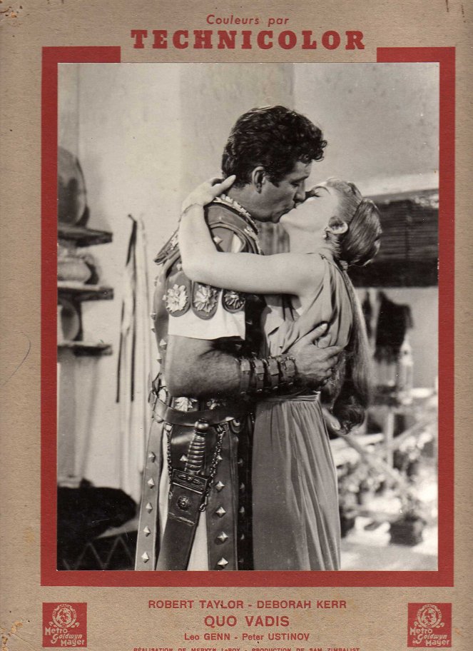 Quo Vadis - Lobby Cards - Robert Taylor, Deborah Kerr