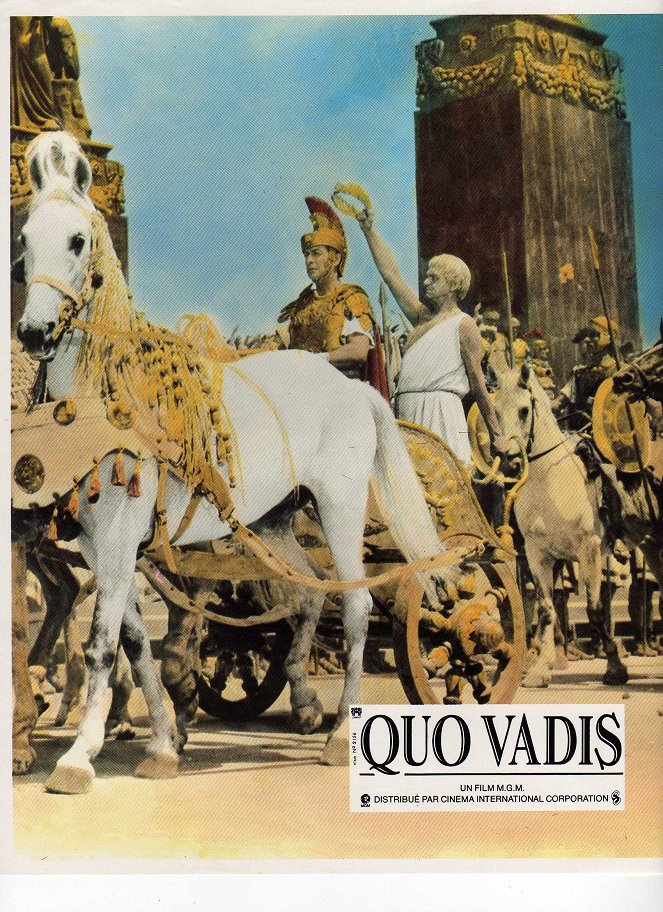 Quo Vadis - Lobby karty - Robert Taylor
