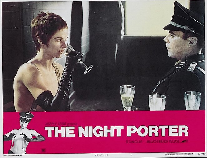 Portier de nuit - Cartes de lobby - Charlotte Rampling