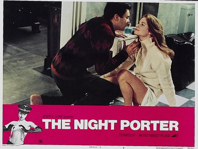 Portier de nuit - Cartes de lobby - Dirk Bogarde, Charlotte Rampling