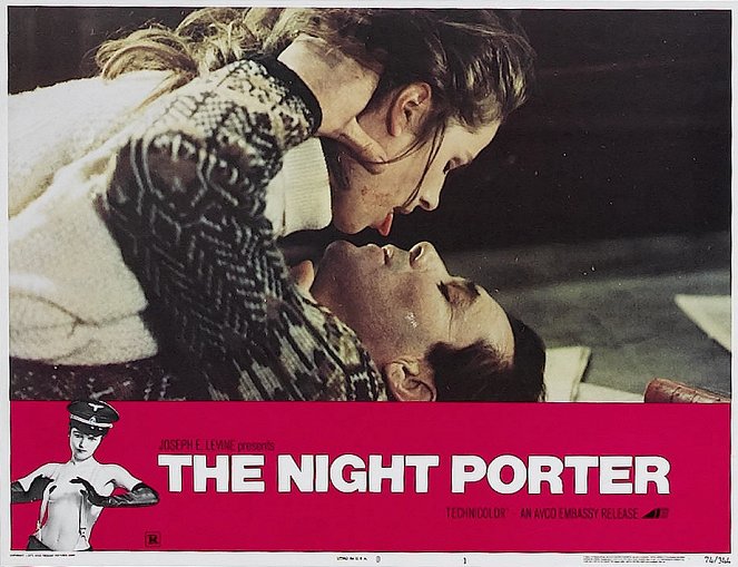The Night Porter - Lobby Cards - Charlotte Rampling, Dirk Bogarde