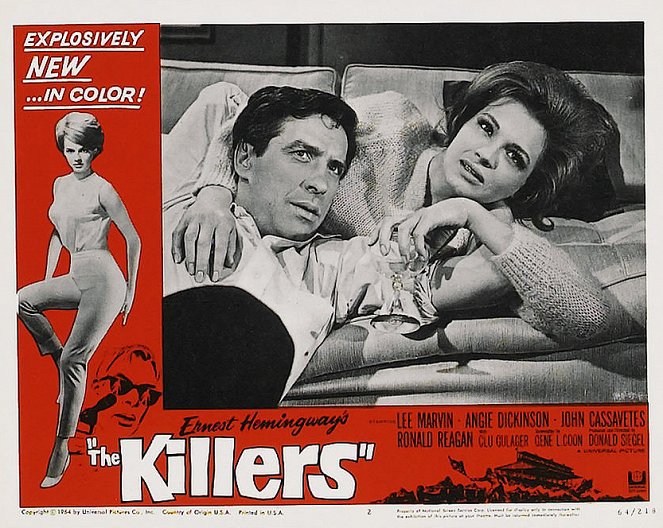 The Killers - Fotosky - John Cassavetes, Angie Dickinson