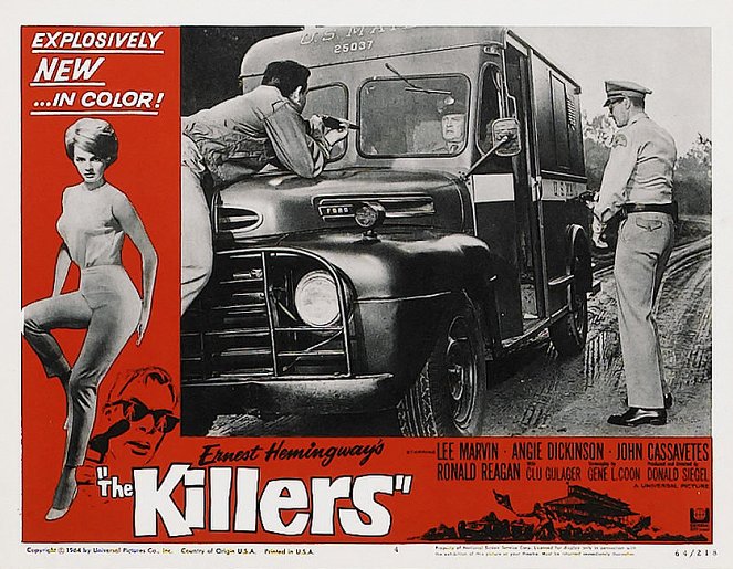The Killers - Lobby Cards - Ronald Reagan