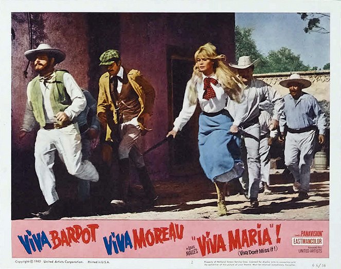 Viva María ! - Lobbykaarten - Brigitte Bardot
