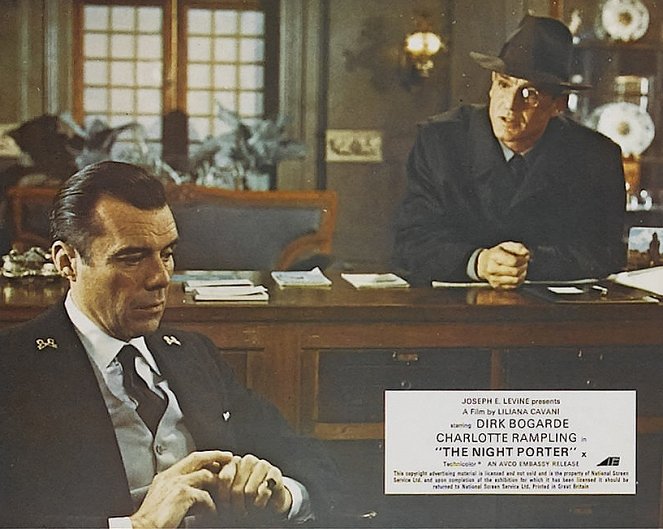 Il Portiere di notte - Lobby karty - Dirk Bogarde, Philippe Leroy