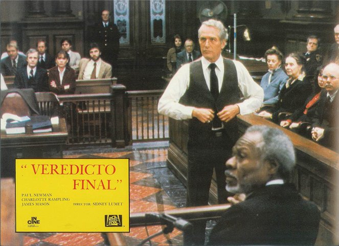 The Verdict - Die Wahrheit und nichts als die Wahrheit - Lobbykarten - Paul Newman