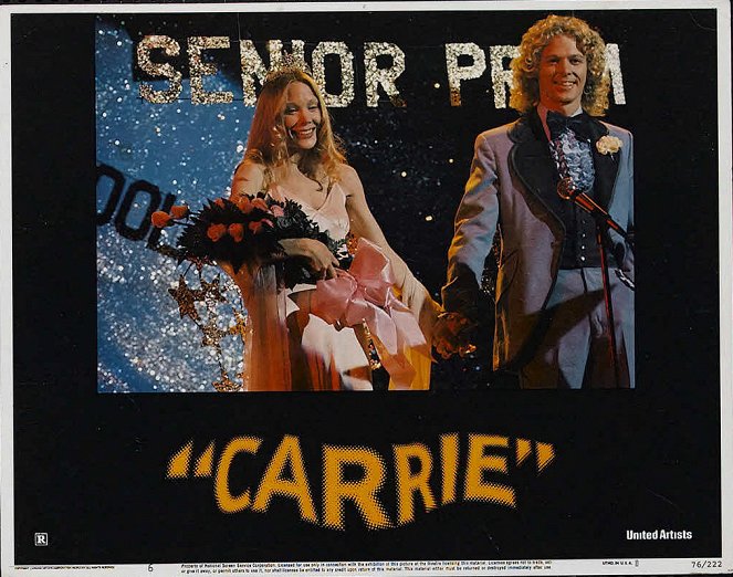 Carrie - Cartões lobby - Sissy Spacek, William Katt