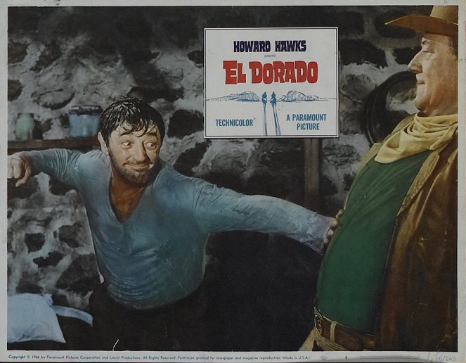 El Dorado - Fotocromos - Robert Mitchum, John Wayne