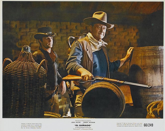 El Dorado - Lobbykarten - James Caan, John Wayne