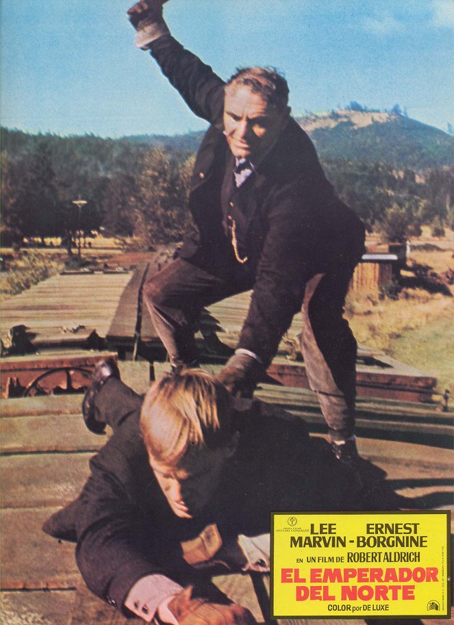 Emperor of the North - Lobby Cards - Keith Carradine, Ernest Borgnine