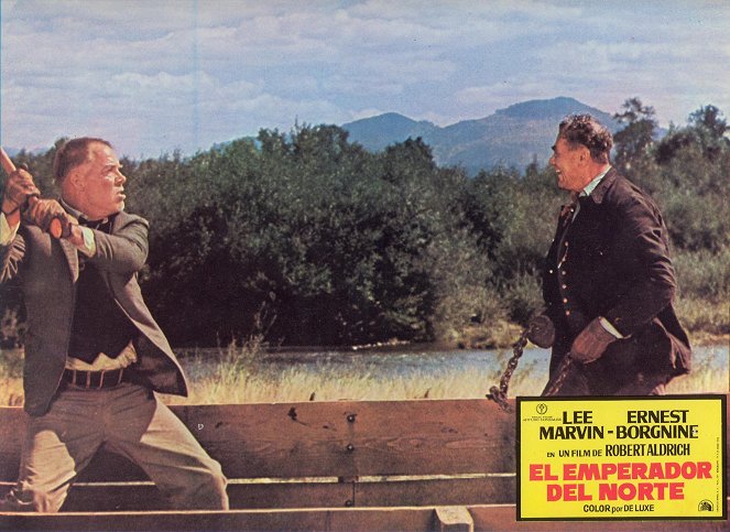 Emperor of the North - Lobby Cards - Lee Marvin, Ernest Borgnine
