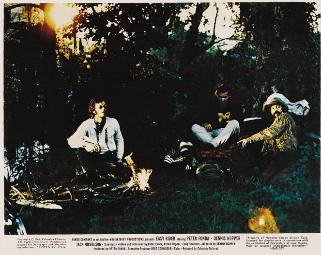 Easy Rider - Lobbykarten - Peter Fonda, Jack Nicholson, Dennis Hopper
