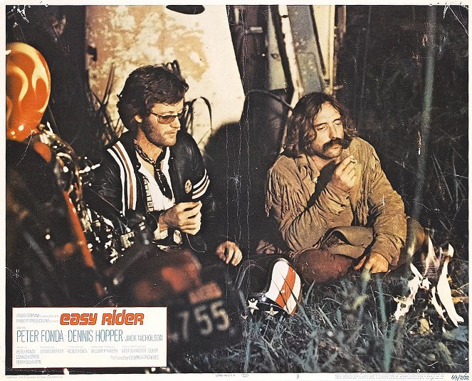 Easy Rider - Lobbykaarten - Peter Fonda, Dennis Hopper
