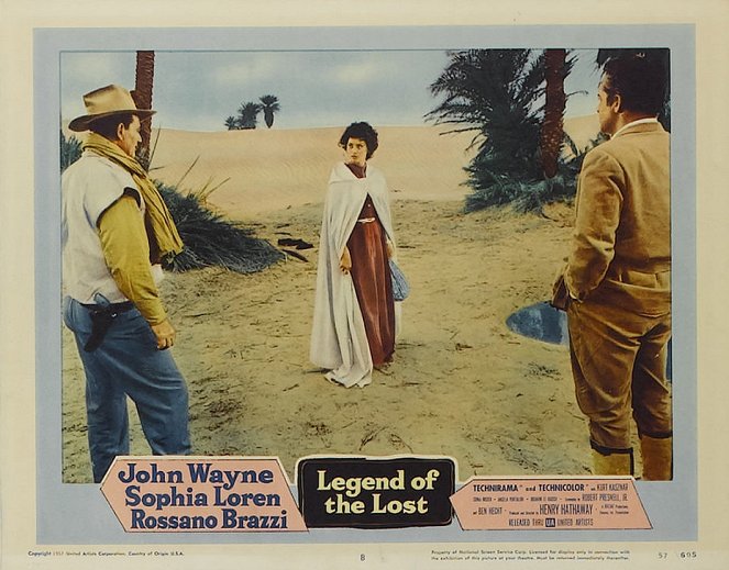 Legend of the Lost - Lobby Cards