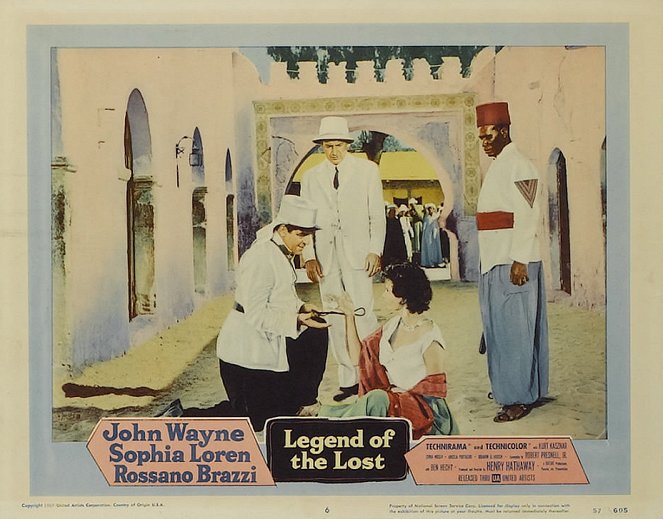 Legend of the Lost - Lobby Cards