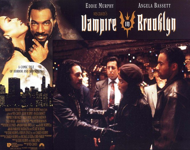 Vampire à Brooklyn - Cartes de lobby - Angela Bassett, Allen Payne