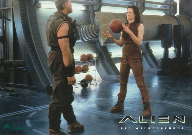 Alien: O Regresso - Cartões lobby - Ron Perlman, Sigourney Weaver