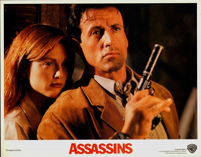 Assassins - Die Killer - Lobbykarten - Julianne Moore, Sylvester Stallone