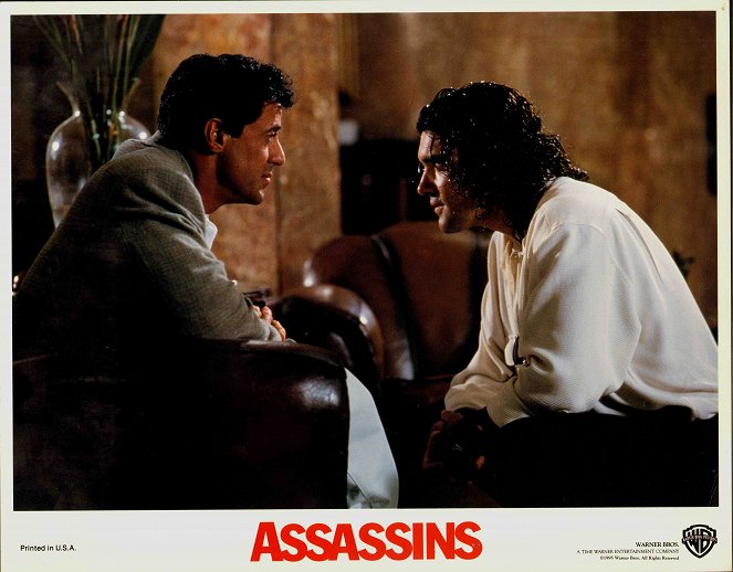 Asesinos - Fotocromos - Sylvester Stallone, Antonio Banderas