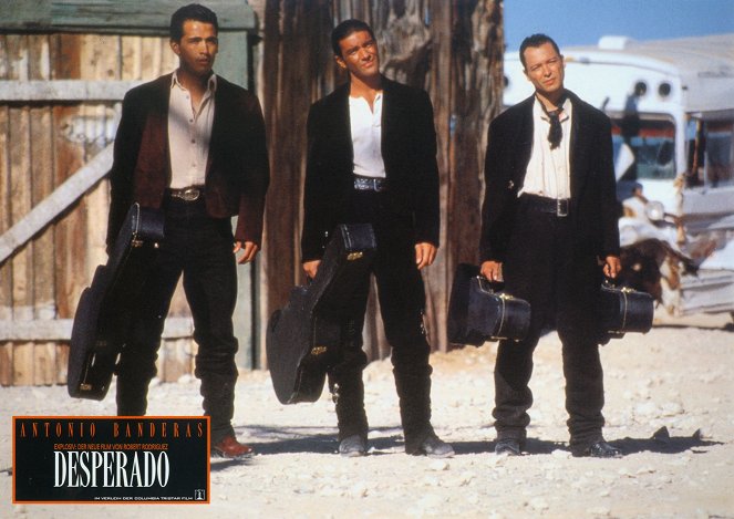 Desperado - Lobby Cards - Albert Michel Jr., Antonio Banderas, Carlos Gallardo