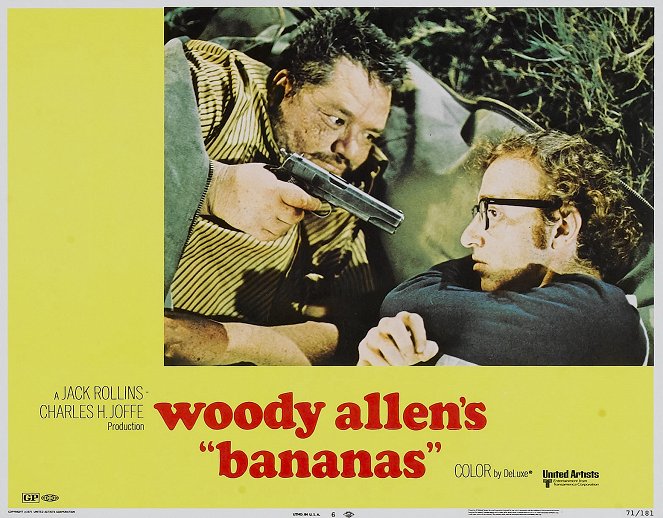 Bananas - Cartões lobby - Woody Allen