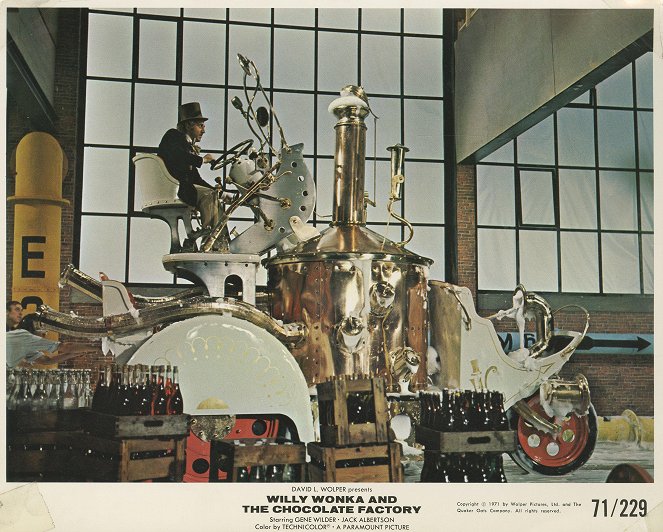 Charlie et la chocolaterie - Cartes de lobby - Gene Wilder