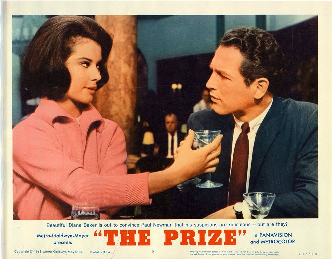 The Prize - Cartes de lobby - Paul Newman