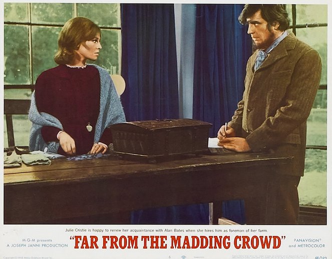Far from the Madding Crowd - Lobby karty - Julie Christie, Alan Bates