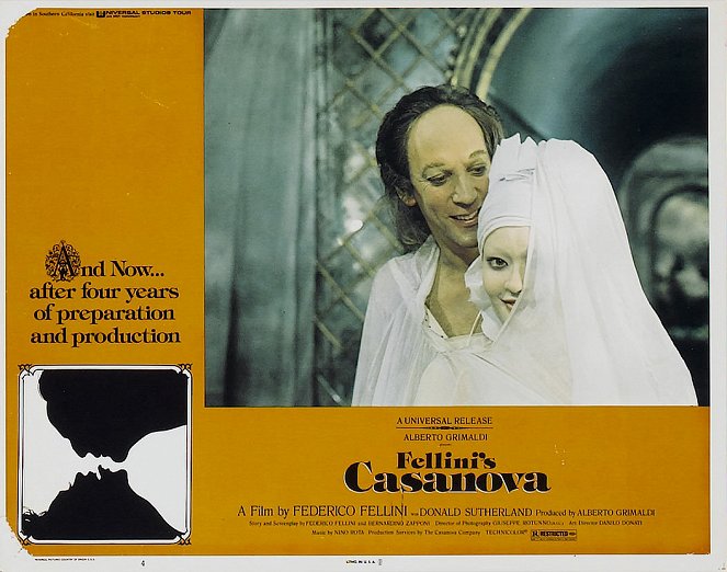 Casanova - Lobby Cards - Donald Sutherland