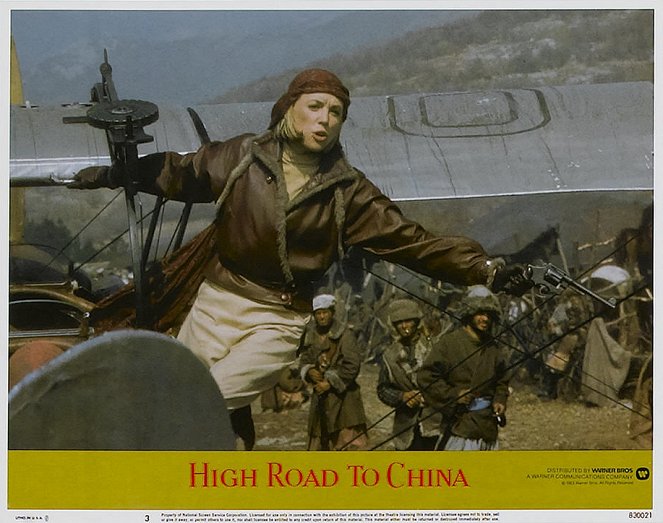 High Road to China - Lobby Cards