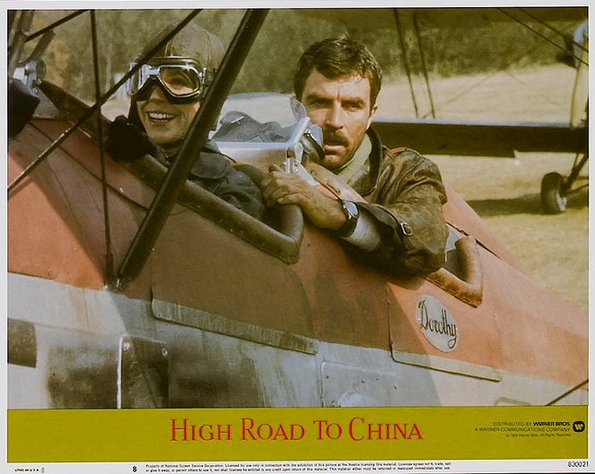 High Road to China - Lobby Cards - Tom Selleck