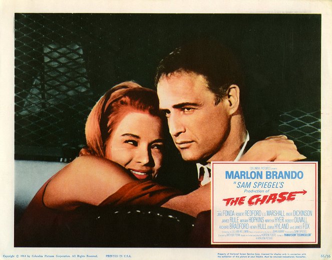 The Chase - Lobby Cards - Angie Dickinson, Marlon Brando