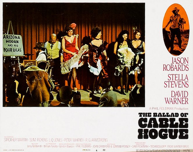 The Ballad of Cable Hogue - Lobby Cards