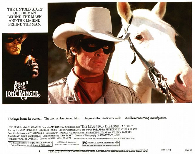 The Legend of the Lone Ranger - Lobby Cards
