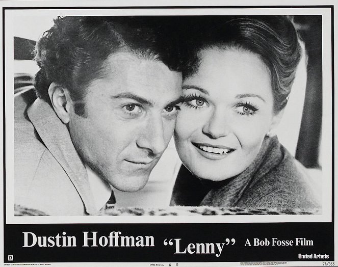 Lenny - Cartes de lobby - Dustin Hoffman, Valerie Perrine