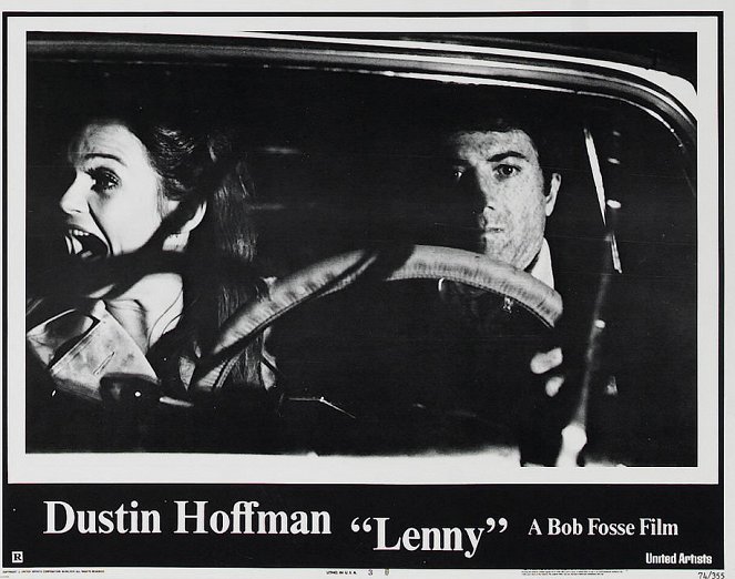 Lenny - Lobbykarten - Valerie Perrine, Dustin Hoffman