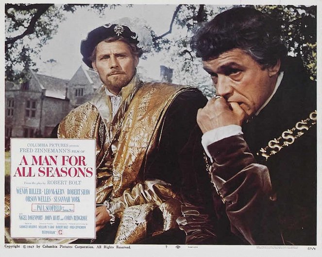 A Man for All Seasons - Lobbykaarten - Robert Shaw, Paul Scofield