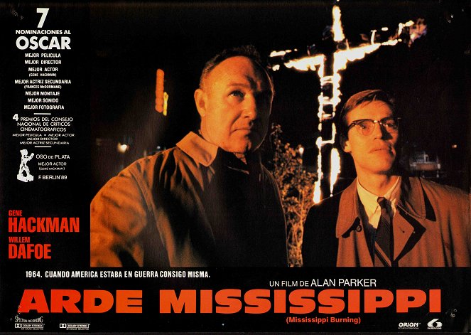 Mississippi Burning - Die Wurzel des Hasses - Lobbykarten - Gene Hackman, Willem Dafoe