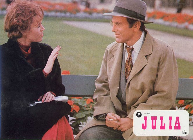 Júlia - Cartões lobby - Jane Fonda, Maximilian Schell